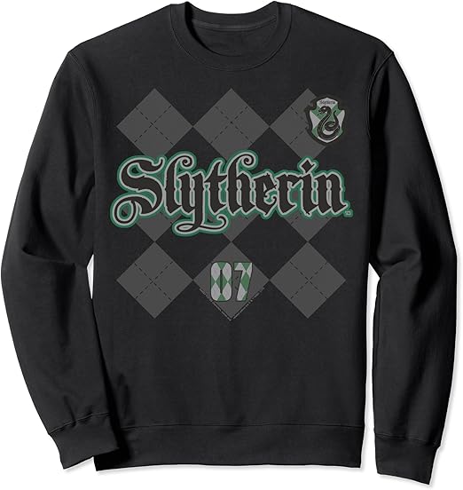 slytherin plaid shirt